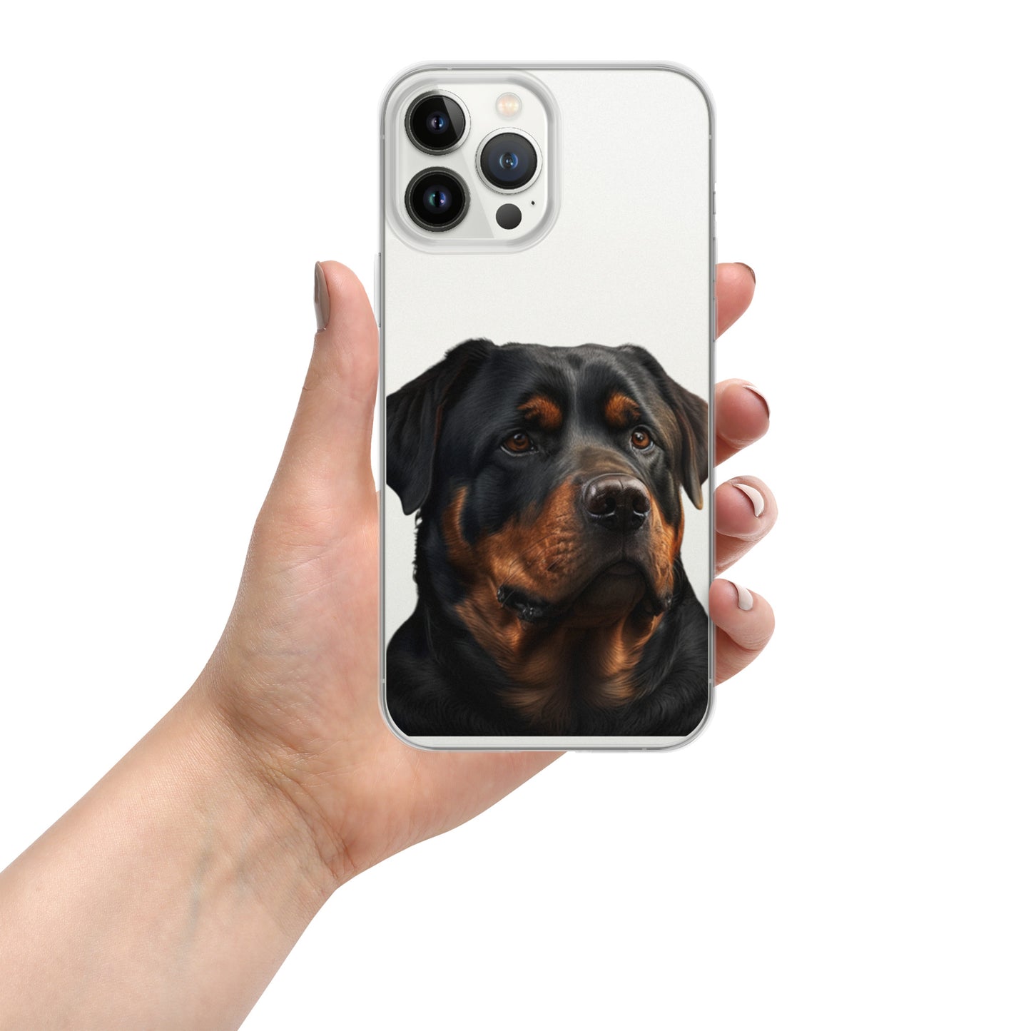 Roxy, Rottweiler Dog Clear Case for iPhone®