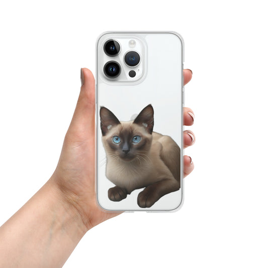 Angel, Siamese Cat Clear Case for iPhone®