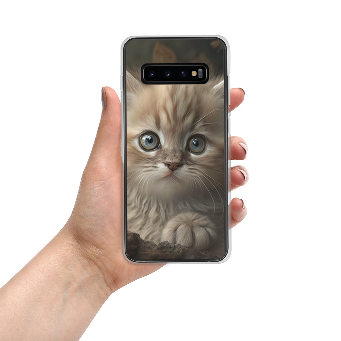 Whislers, Kitten Clear Case for Samsung®