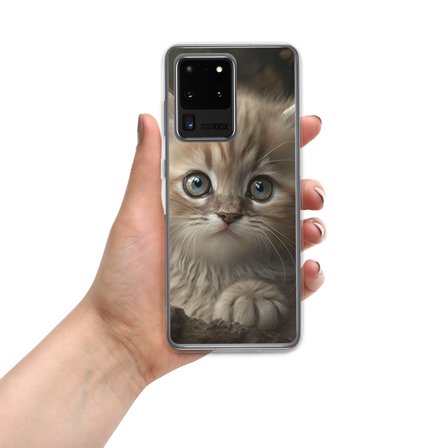 Whislers, Kitten Clear Case for Samsung®