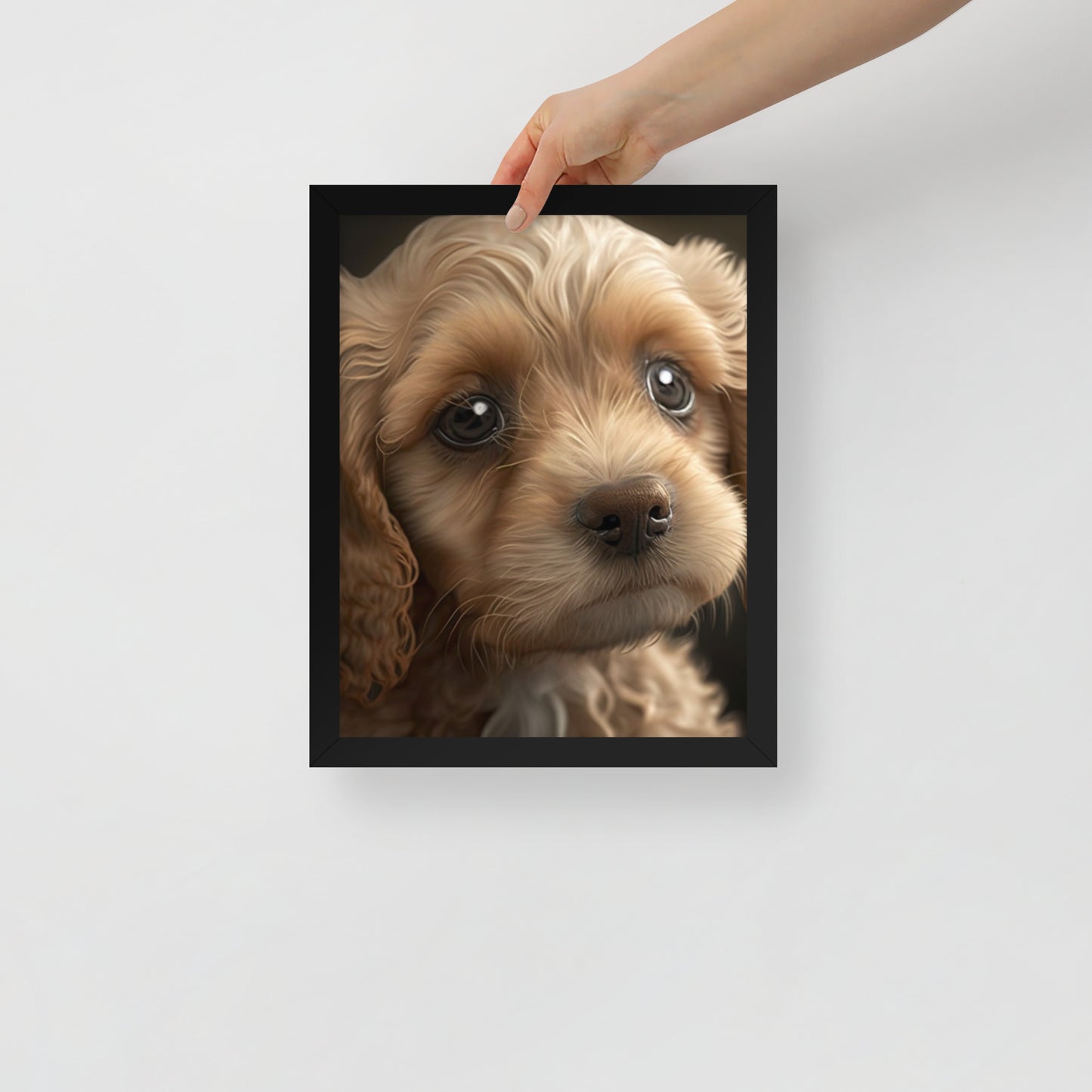 Cooper, Puppy Framed poster