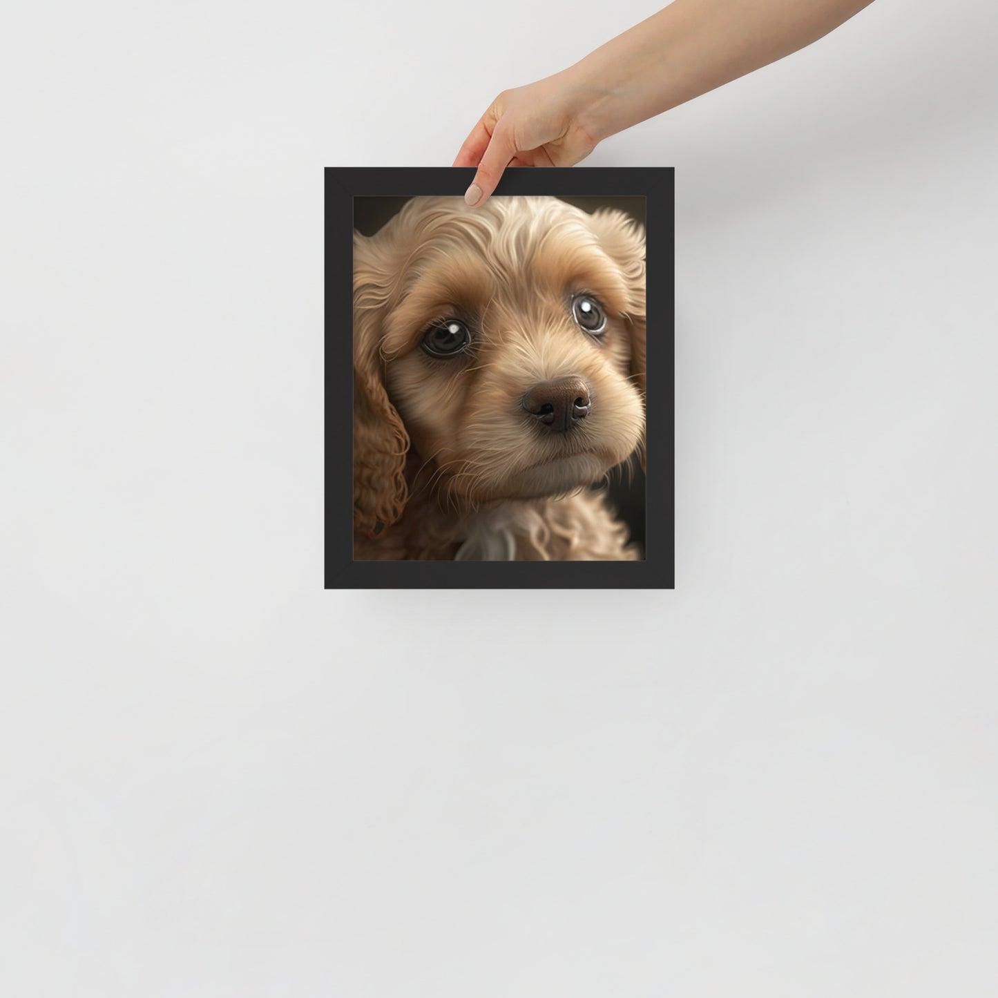 Cooper, Puppy Framed poster